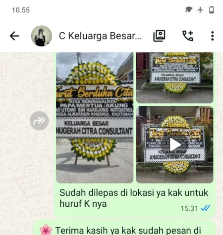 Pengiriman Papan Bunga Duka Alun Alun Banjarmasin