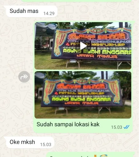 Pengiriman Papan Bunga Alun Alun Banjarmasin