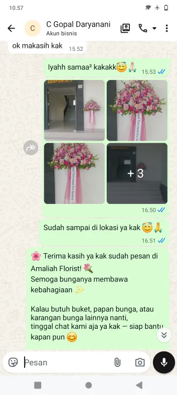 Pengiriman Karangan Bunga Alun Alun Banjarmasin
